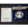 Image 1 : 2001-W 1 Oz Silver American Eagle Proof Coin in Original Packaging 