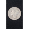 Image 1 : 1921-D 90% Silver Mercury Head Dime 