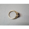 Image 4 : Stunning 14K Gold Ring with Large Ruby Gemstone - Size 6.5 - TW: 4.9g