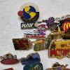 Image 2 : Collection Of Vintage McDonald's Employee Crew Enamel Lapel Pins
