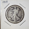 Image 2 : Three 90% Silver Walking Liberty Half Dollars: 1917, 1936-S, 1943 - Face Value : $1.50