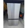 Image 1 : Lightly Used Midea Double Door Refrigerator With Pull Out Freezer Drawer ~ Model No: MRF18B4AST