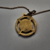 Image 4 : Two Gold-Filled Necklace, The Chesapeake & Potomac Telephone Co. Pendant