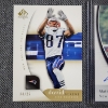 Image 2 : Four Upper Deck New England Patriots NUMBERED Rookie Authentics Football Trading Cards ~ MOST AUTO'S