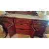 Image 8 : Mahongany Matching Laadies Dresser, With Tri-Section Folding Sides Mirror. Excellent 