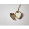 Image 4 : Gold-Filled Mom Heart Locket Necklace - TW: 3.5g