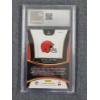 Image 2 : CSG 7.5 Near Mint + 2017 Panini Select 2018 XRC Redemptions #309 Nick Chubb