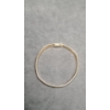 Image 2 : 14K Gold Omega Link Bracelet - Weight: 15.8g