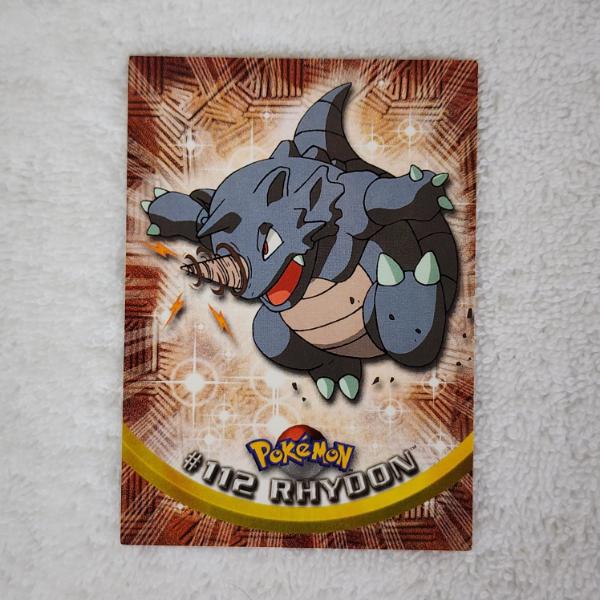 Vintage Topps Rhydon #112 Pokemon Trading Card