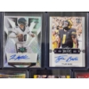 Image 5 : Seven Assorted Autographed Football Trading Cards Dating Back to 2022 - All Authentic Autographs! 