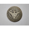 Image 3 : 1902 United States 90% Silver Barber Half Dollar ~ $0.50 Face Value