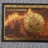 Image 2 : "NORFED" 24K 9999999 Gold Foil Note ~ In Mint Condition!
