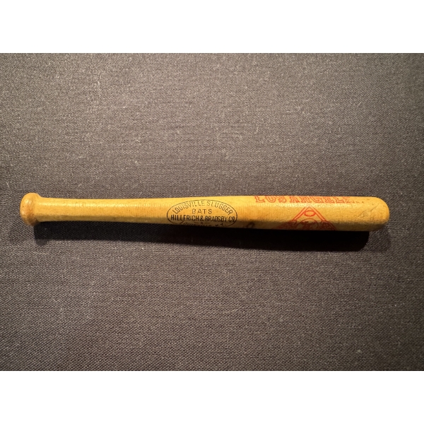 Rare Mini Los Angeles Angels Louisville Slugger Logo Advertising Bat - Mint Condition