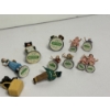 Image 6 : Tiny Wizard of Oz Figurines - Dorothy - Tin Man - Emerald City Soldier - Movie Reel - Toto in Basket