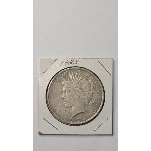 United States 1923 90% Silver Morgan Dollar
