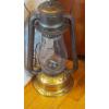 Image 3 : 2 Antique Kerosene Lanterns - 9.5" Penn RR w Blue Globe & 15" C T Ham Mfg Co New Rochelle, NY