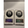 Image 1 : 2 Limited Edition 2024 Donald Trump First Release Proof Like Coins