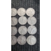 Image 4 : Tube Of (20) Assorted Years Walking Liberty 90% Silver Half Dollars $10 Face Value