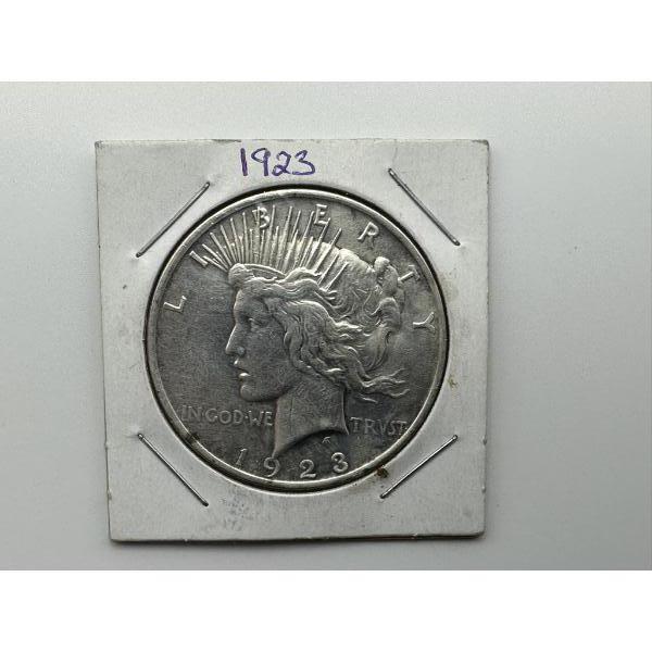 1923 Silver Peace Dollar