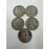 Image 1 : $2.50 Face Value Franklin Half Dollars - 90% Silver