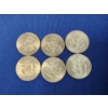 Image 4 : x6 Late 1960's Kennedy Half Dollars 40% Silver FV: $3.00