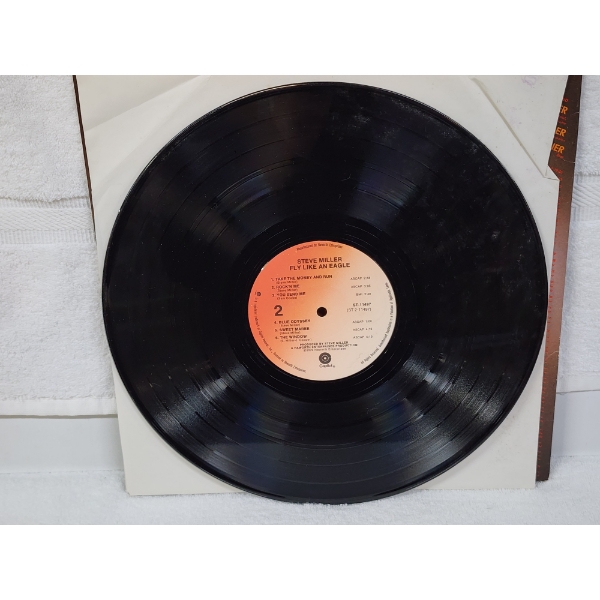 Steve Miller Band Fly Like An Eagle Vinyl Record In Original Sleeve From Capitol Records!