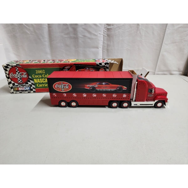 2002 Coca-Cola Nascar Carrier - Like New in Box
