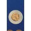 Image 10 : 1974 Lincoln Memorial Penny, Encased Lincoln Cents & Other Assorted Pennies - Face Value: $0.13