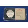 Image 1 : 2002 Littleton Coin Company 99.93% Silver American Eagle In Original Packaging
