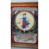 Image 3 : Vintage Blatz Beer Mirror Sign Depicting "Milwaukee Girl" - 18.5" x 14.5"