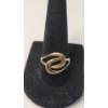 Image 1 : Women's 10K Yellow Gold Twist Love Knot Ring - Size 8 - Weight: 3.8g