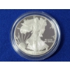 Image 3 : 2005-W American Silver Eagle Proof 1 oz .999 Fine Silver w/ Box & COA 