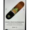 Image 6 : Santa Cruz x TMNT Michelangelo 8.0 Skateboard Deck In Excellent Collectable Condition 