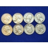 Image 1 : Assorted 90% Silver Washington Quarters - Face Value $2.00