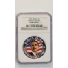 Image 2 : NGC Liberia 2009 Colorized $5 Barack Obama KM-993 Gem Proof Silver Plated Coin