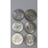 Image 2 : (6) 1967 United States 40% Silver Kennedy Half Dollars - Face Value: $3.00