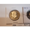 Image 2 : x7 Assorted Years Clad Kennedy Half Dollars - Including Proofs FV: $3.50