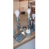 Image 7 : Vintage Lamp Lovers Group - As Pictured, Several Vintage Lamp Bases & Parts