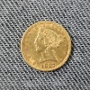 Image 1 : 1897 United States Five Dollar Gold Coin ~ AGW: 0.2419oz ~ Only 867,800 Minted