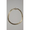 Image 2 : Gold Filled Bracelet, Peace Necklace & Watch Chain - Weight: 18.5g