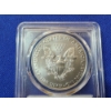 Image 3 : 2021 "First Day of Issue" Silver Eagle Type 1 - 1 oz Fine Silver Coin PCGS MS 70