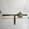 Image 7 : WWII U.S. Military M1910 Canvas Pistol Belt With M1910 Aluminum Canteen, Cup, Cover, And M8 Scabbard