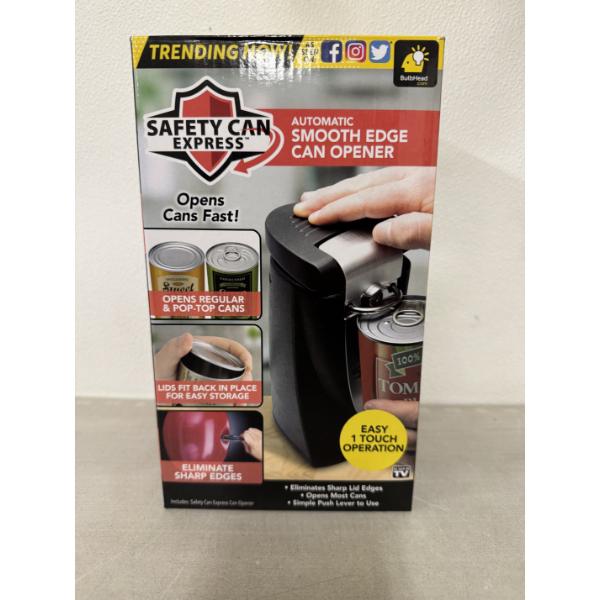 Brand New Safety Can Express - Smooth Edge Automatic Can Opener - New In Box