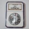 Image 1 : 1999 American Silver Eagle $1 - 1 oz .999 Fine Silver - Graded by NGC MS 69