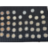 Image 3 : 	Unique Coin Collection Of Various Sizes And Face Values, 37 Coins - Mint Condition