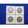 Image 6 : 4 Walking Liberty Silver Half Dollars - Years: 1941, 1942, 1943