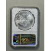 Image 2 : 1 Ounce Fine Silver - 2002 Silver Eagle $1 MS69 - NGC