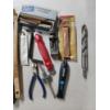 Image 5 : Lot of Assorted Tools/Shop Items: Brushes, Bits, Caulking Gun, & More - See Photos! 