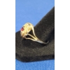 Image 2 : Women's 14K Gold With Diamonds & Oval Pink Sapphire Ring - Size 10- Weight: 4.3g