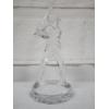 Image 1 : BEAUTIFUL Waterford Crystal Baseball Player Statue Standing Nearly 9 Inches Tall